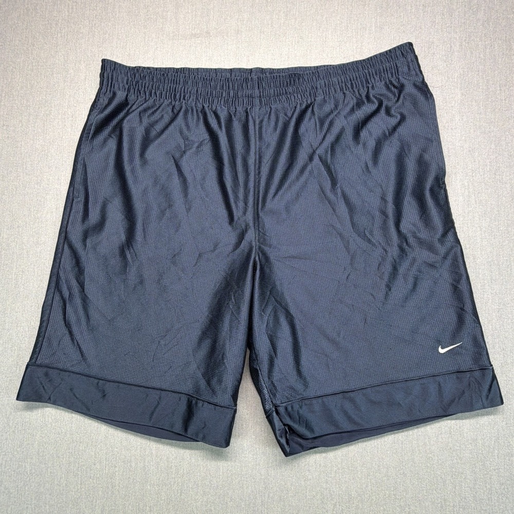 Vintage Y2K Nike Dazzle Shorts Mens Size‎ XL Blue Activewear Gym